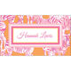 Pink and Orange Zebra Luggage Tags Image 3 of 3